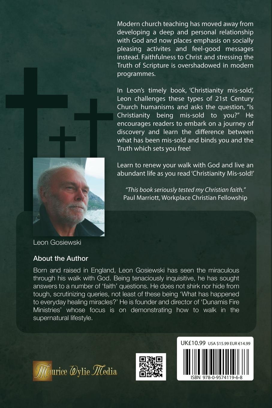 Rückseitencover Christianity Mis-sold - A Watchmans Warning