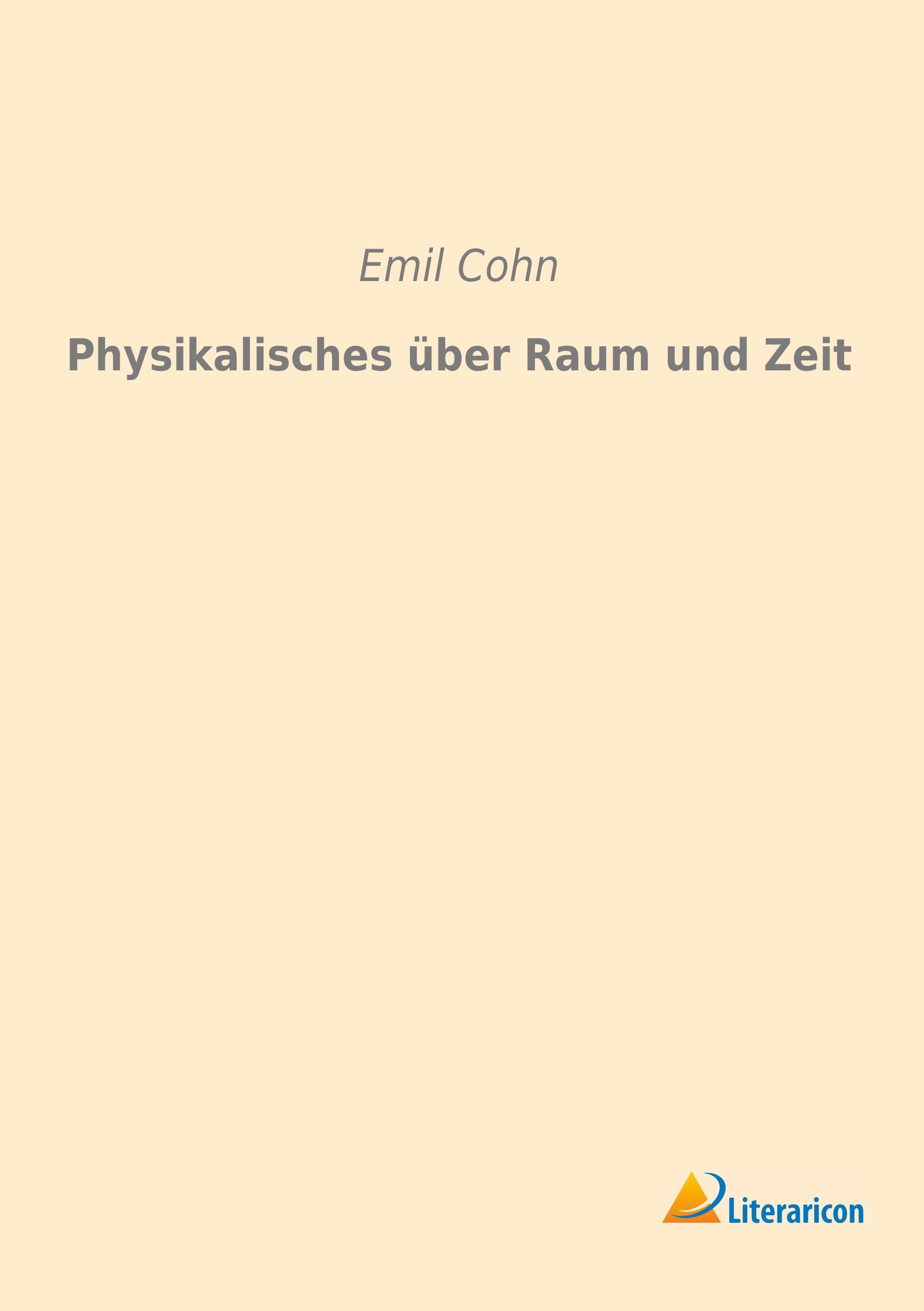 Vorderes Coverbild Physikalisches über Raum und Zeit