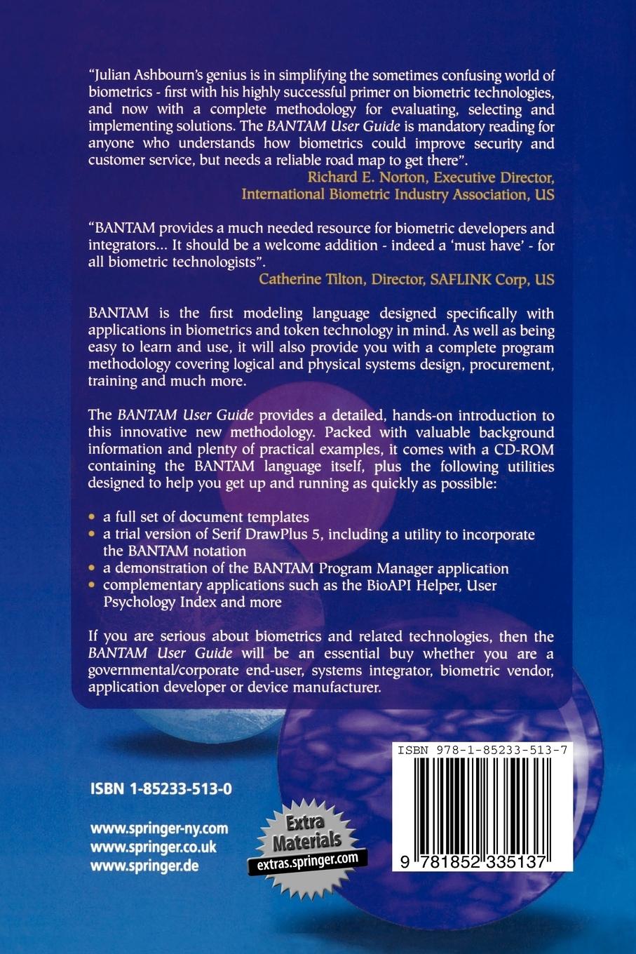 Rückseitencover BANTAM User Guide