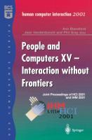 Vorderes Coverbild People and Computers XV - Interaction without Frontiers
