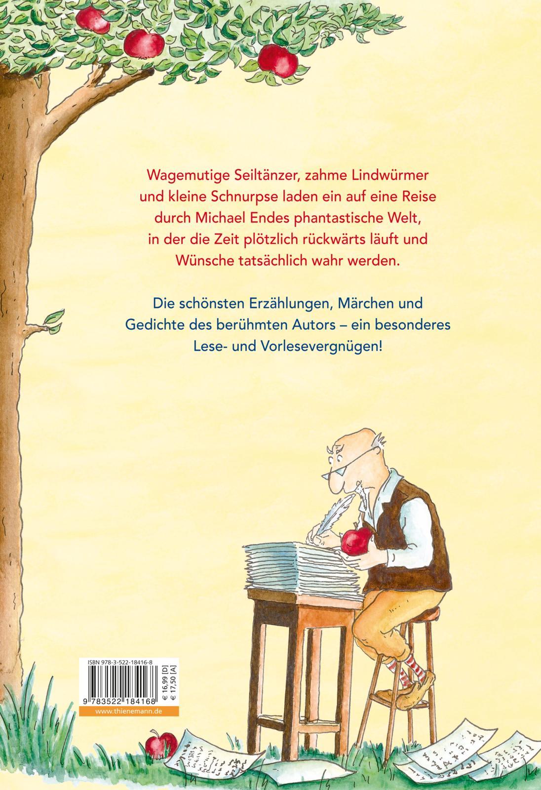 Rückseitencover Das große Michael-Ende-Vorlesebuch