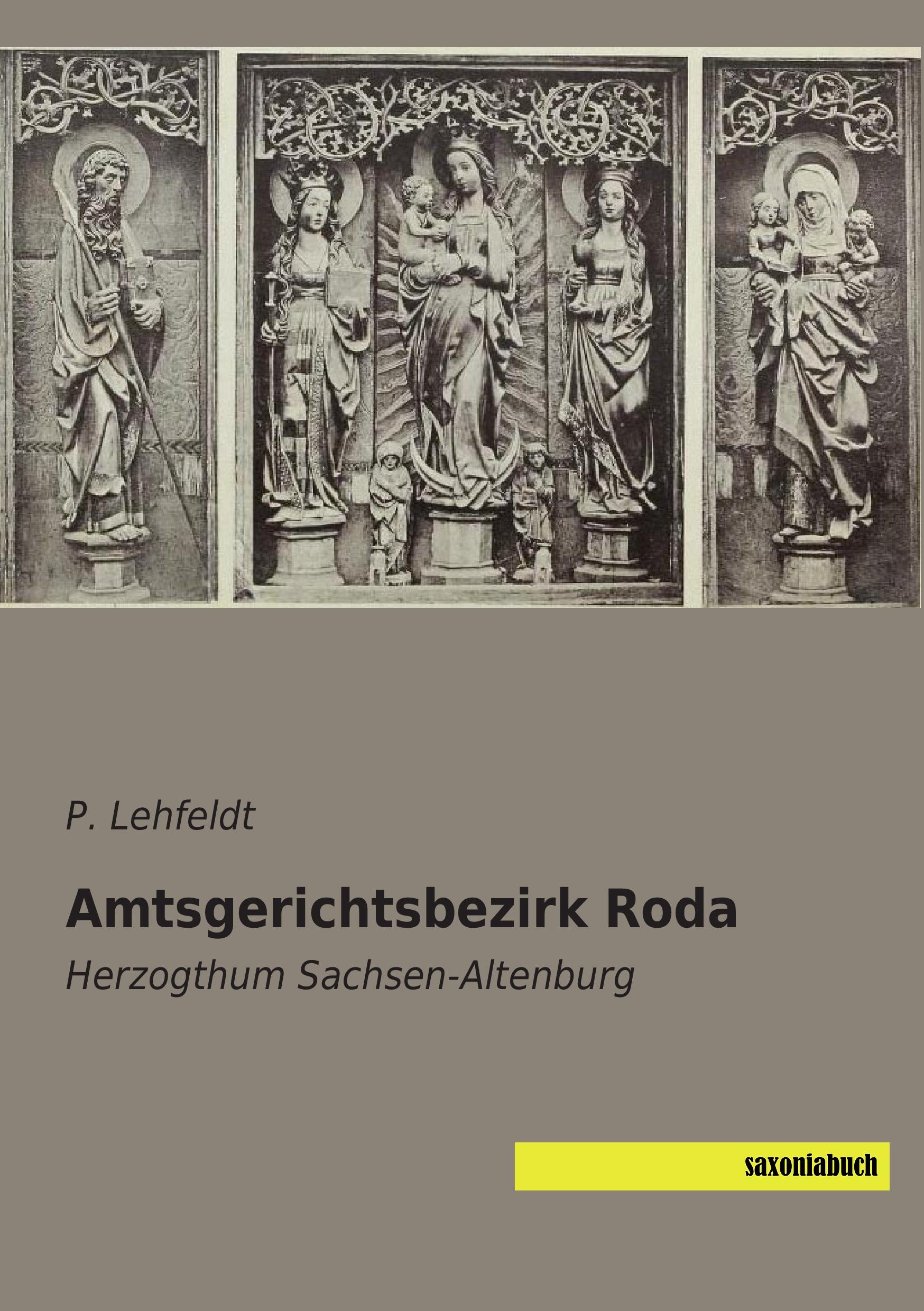 Vorderes Coverbild Amtsgerichtsbezirk Roda