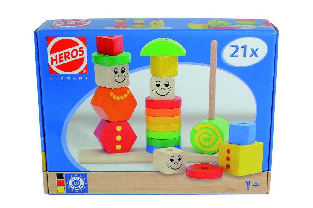 Beispielinhalt (Bild) Eichhorn Figuren-Steckpuzzle