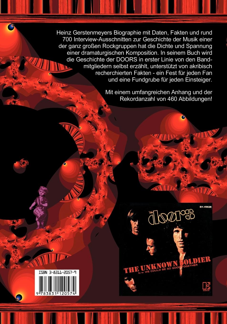 Rückseitencover The Doors - Sounds for your Soul - Die Musik der Doors