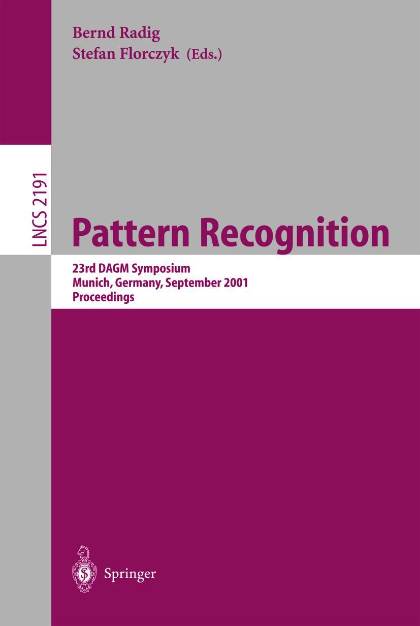 Vorderes Coverbild Pattern Recognition