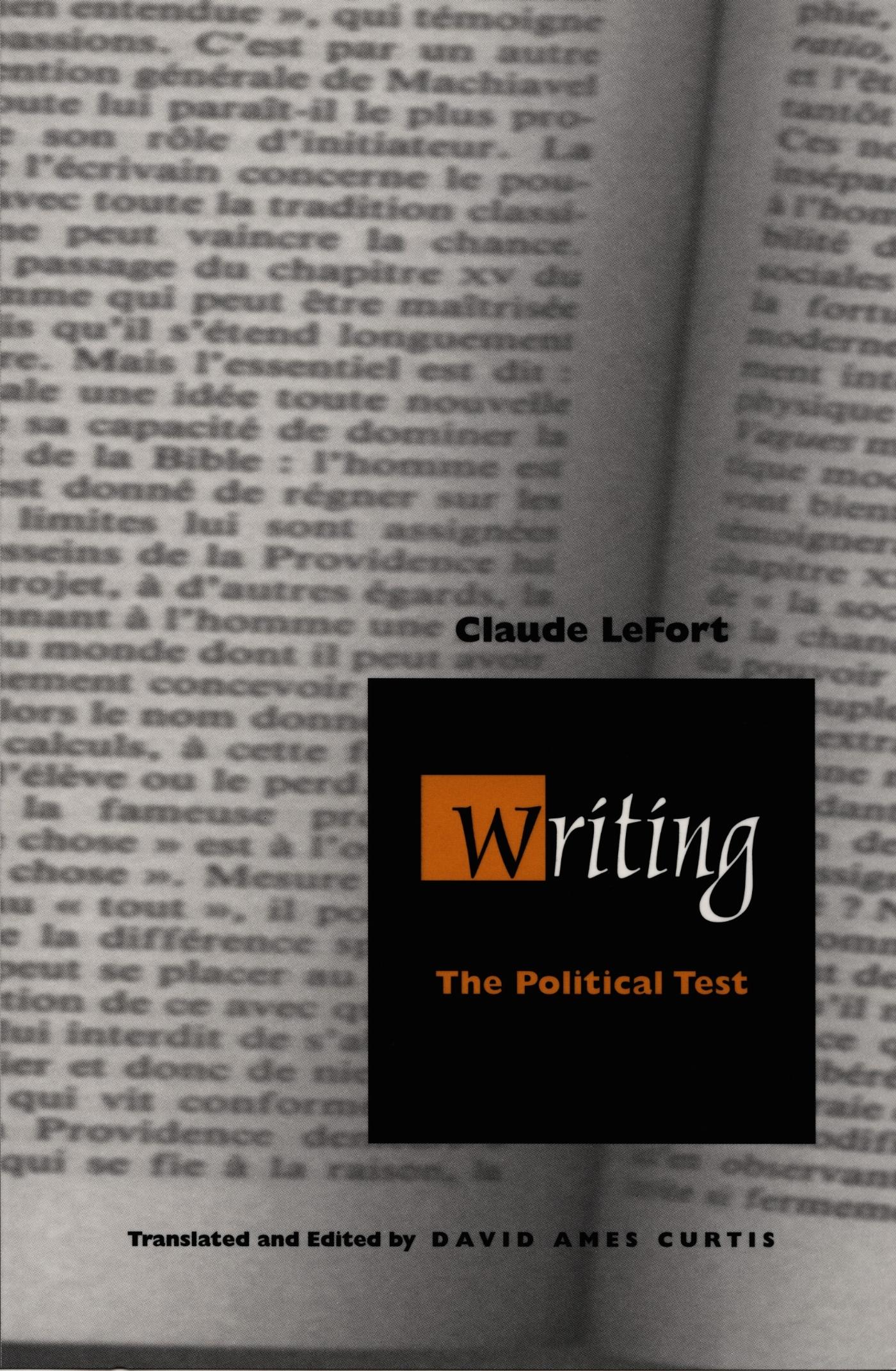 Vorderes Coverbild Writing