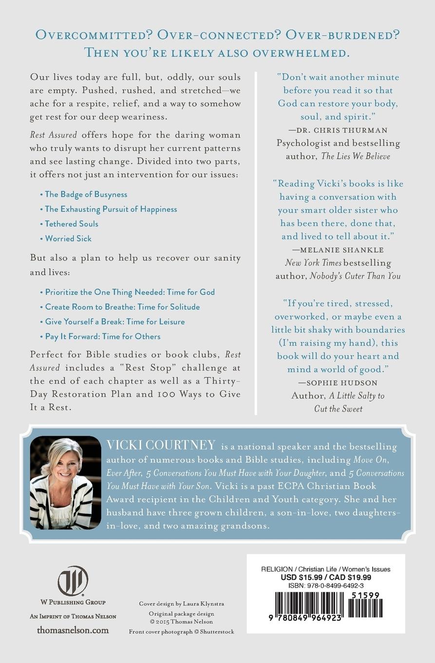 Rückseitencover Rest Assured