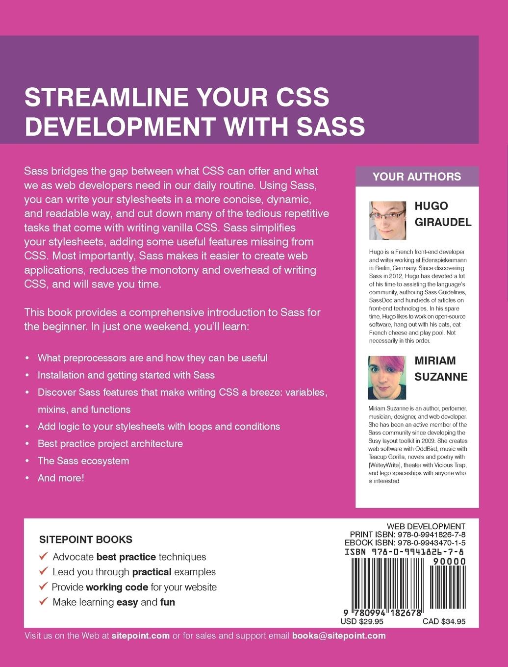 Rückseitencover Jump Start Sass