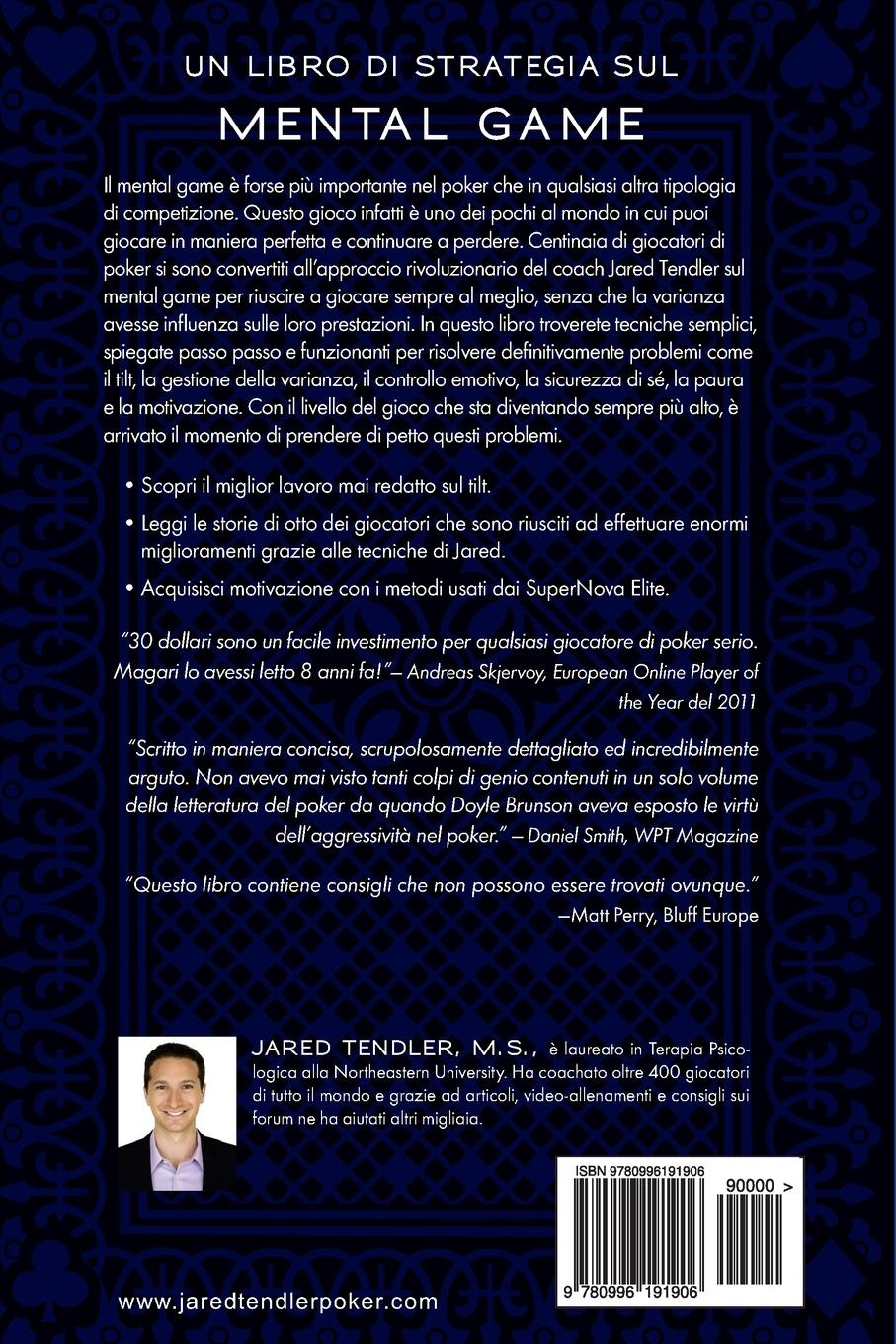Rückseitencover Il Mental Game Del Poker