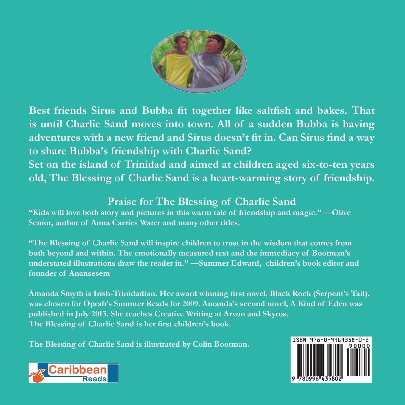 Rückseitencover The Blessing of Charlie Sand