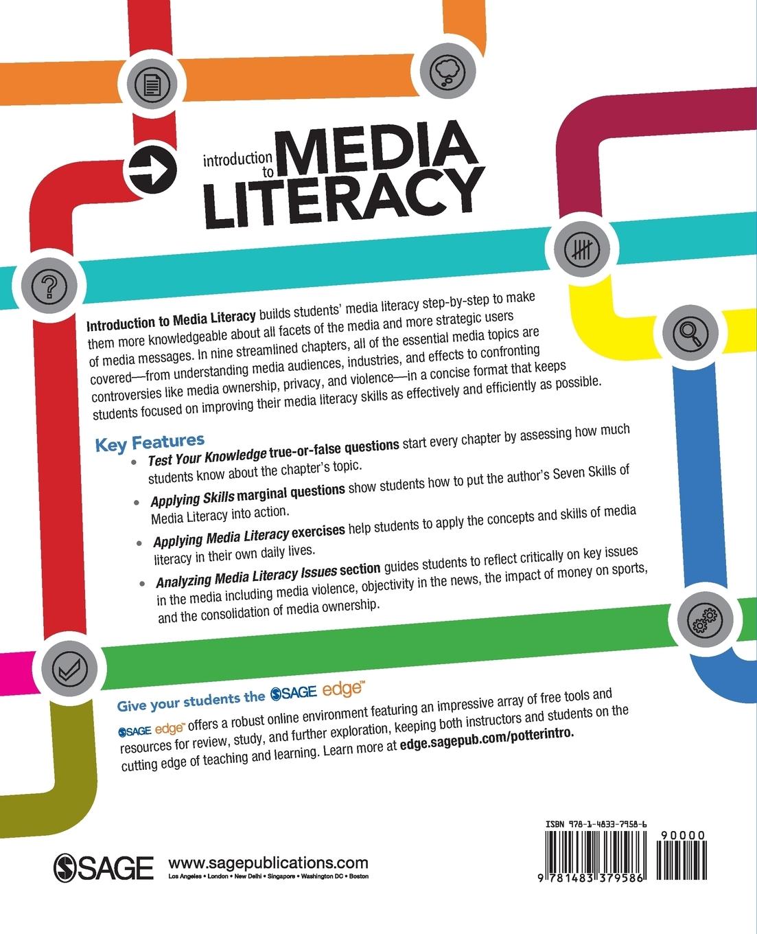 Rückseitencover Introduction to Media Literacy