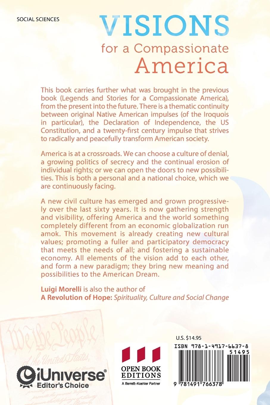 Rückseitencover Visions for a Compassionate America