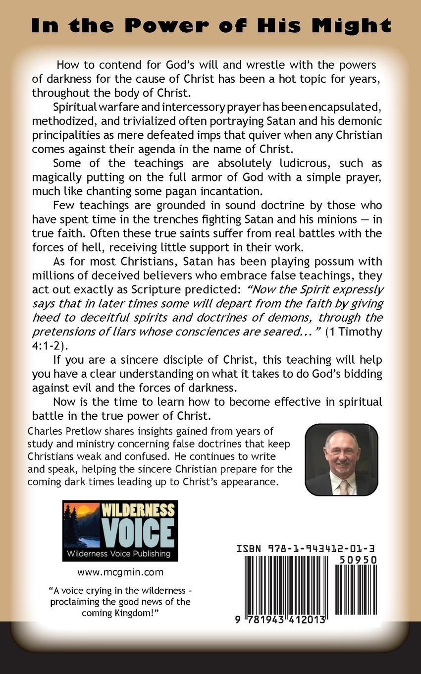 Rückseitencover In the Power of His Might Introduction to Effective Spiritual Warfare