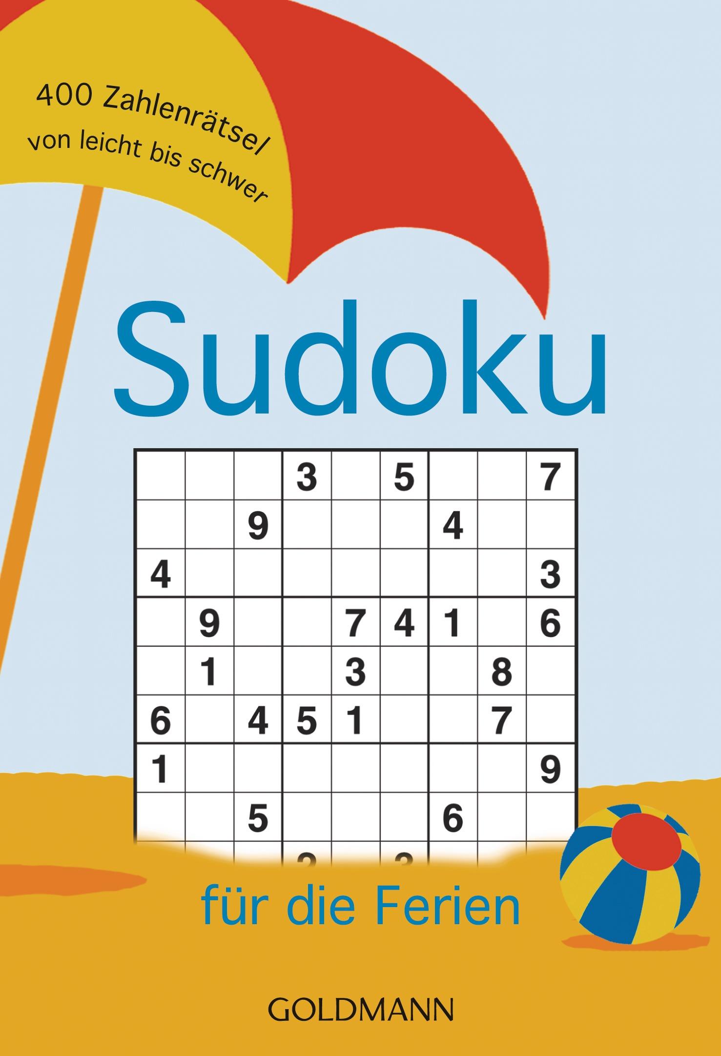 Vorderes Coverbild Sudoku für die Ferien