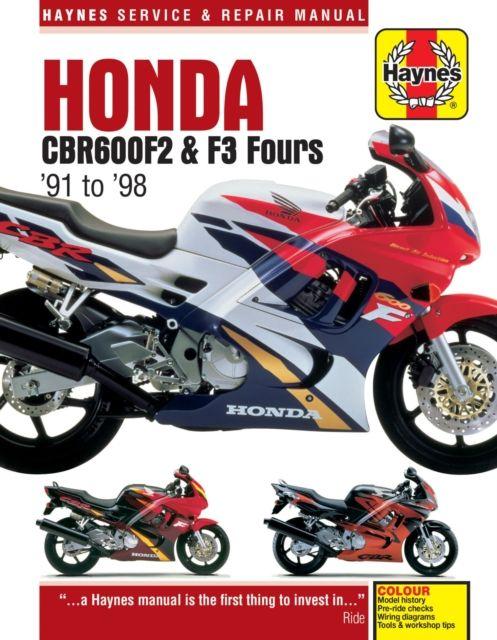 Vorderes Coverbild Honda CBR600F2 & F3 Fours (91-98)
