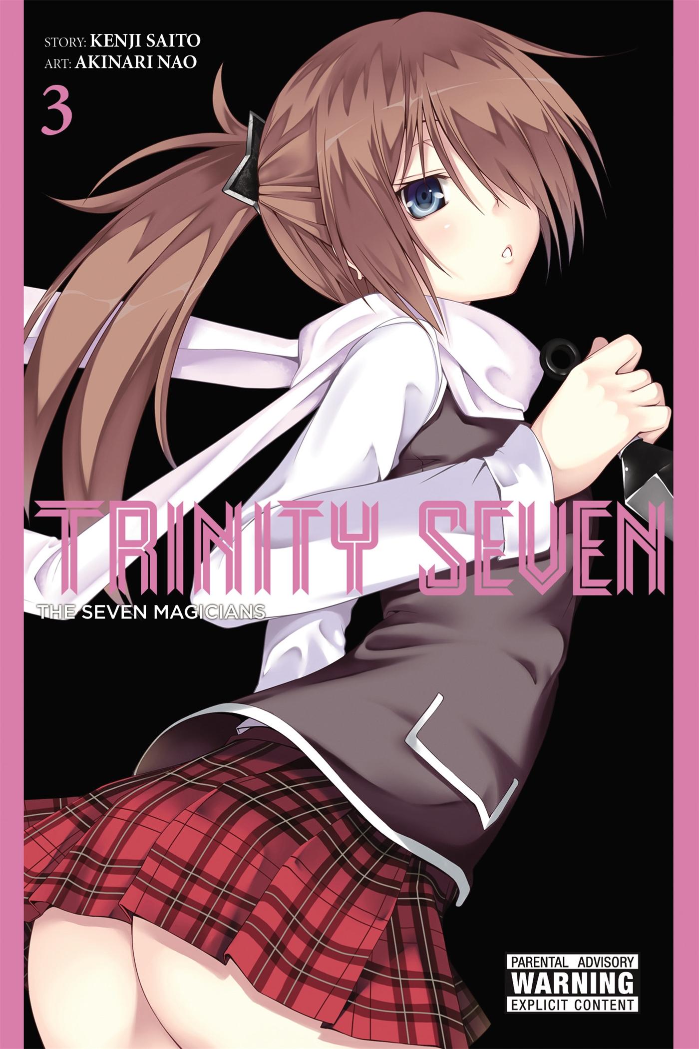 Vorderes Coverbild Trinity Seven, Volume 3
