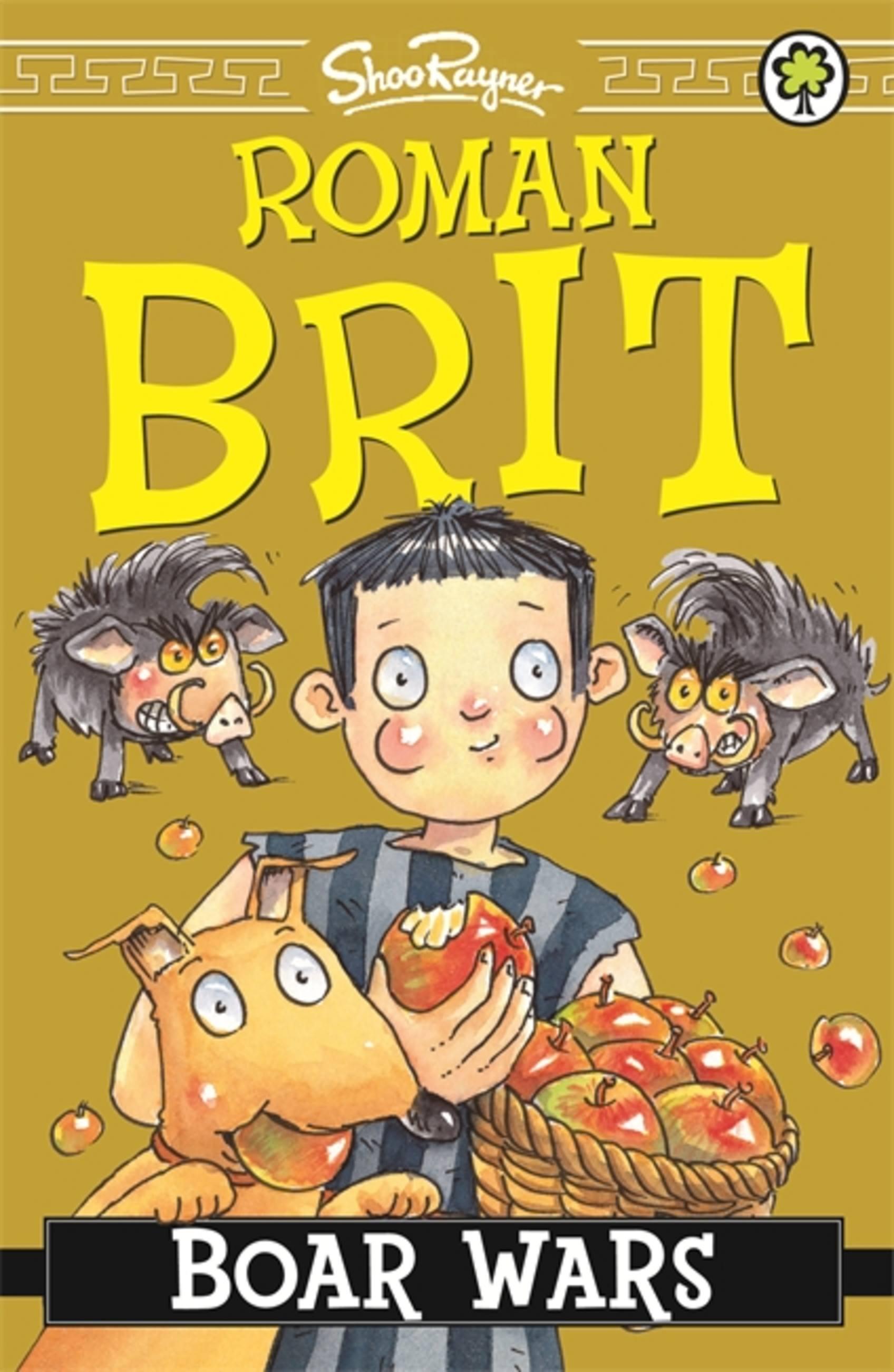 Vorderes Coverbild Roman Brit: 04: Boar Wars