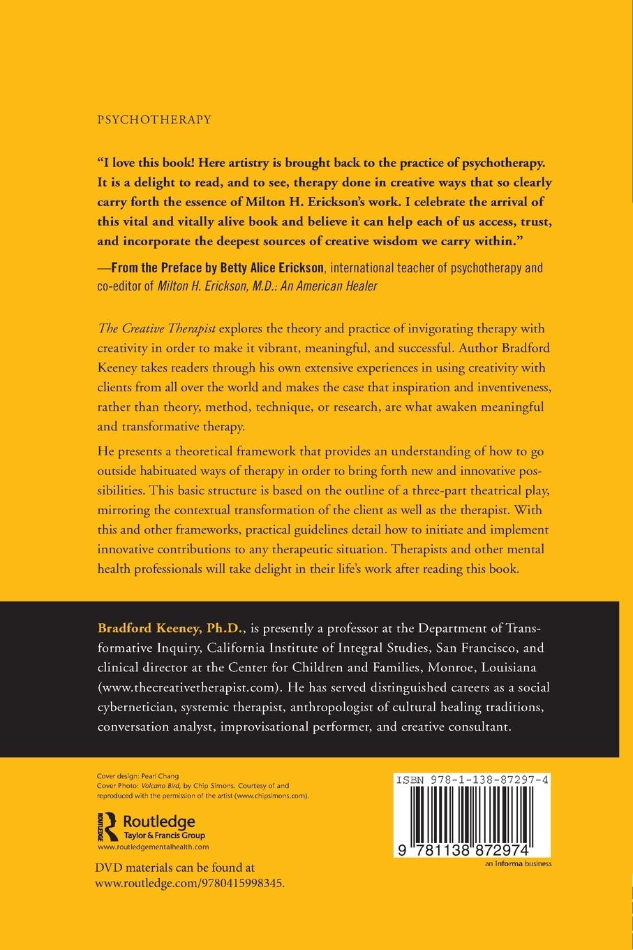 Rückseitencover The Creative Therapist