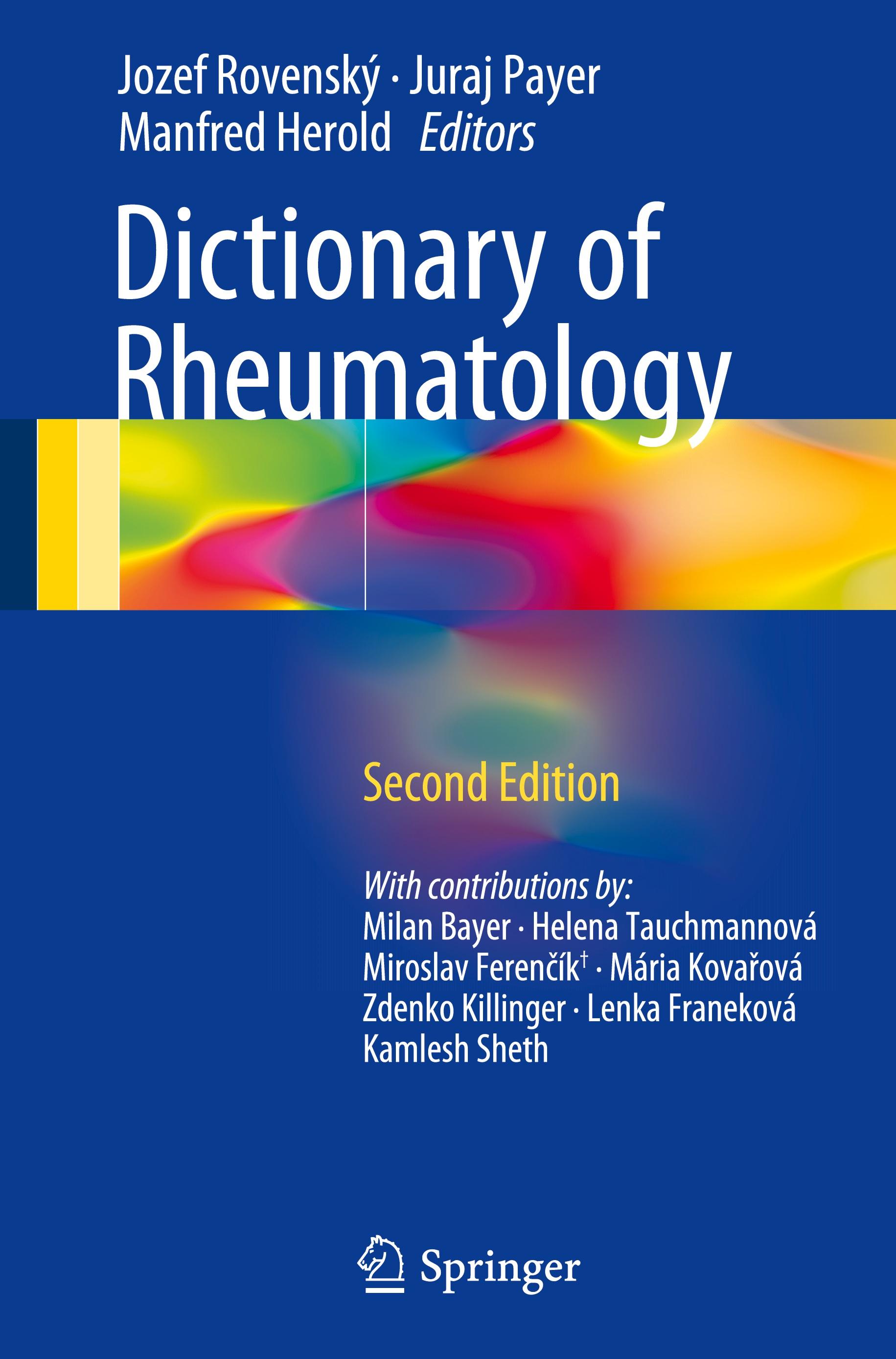 Vorderes Coverbild Dictionary of Rheumatology