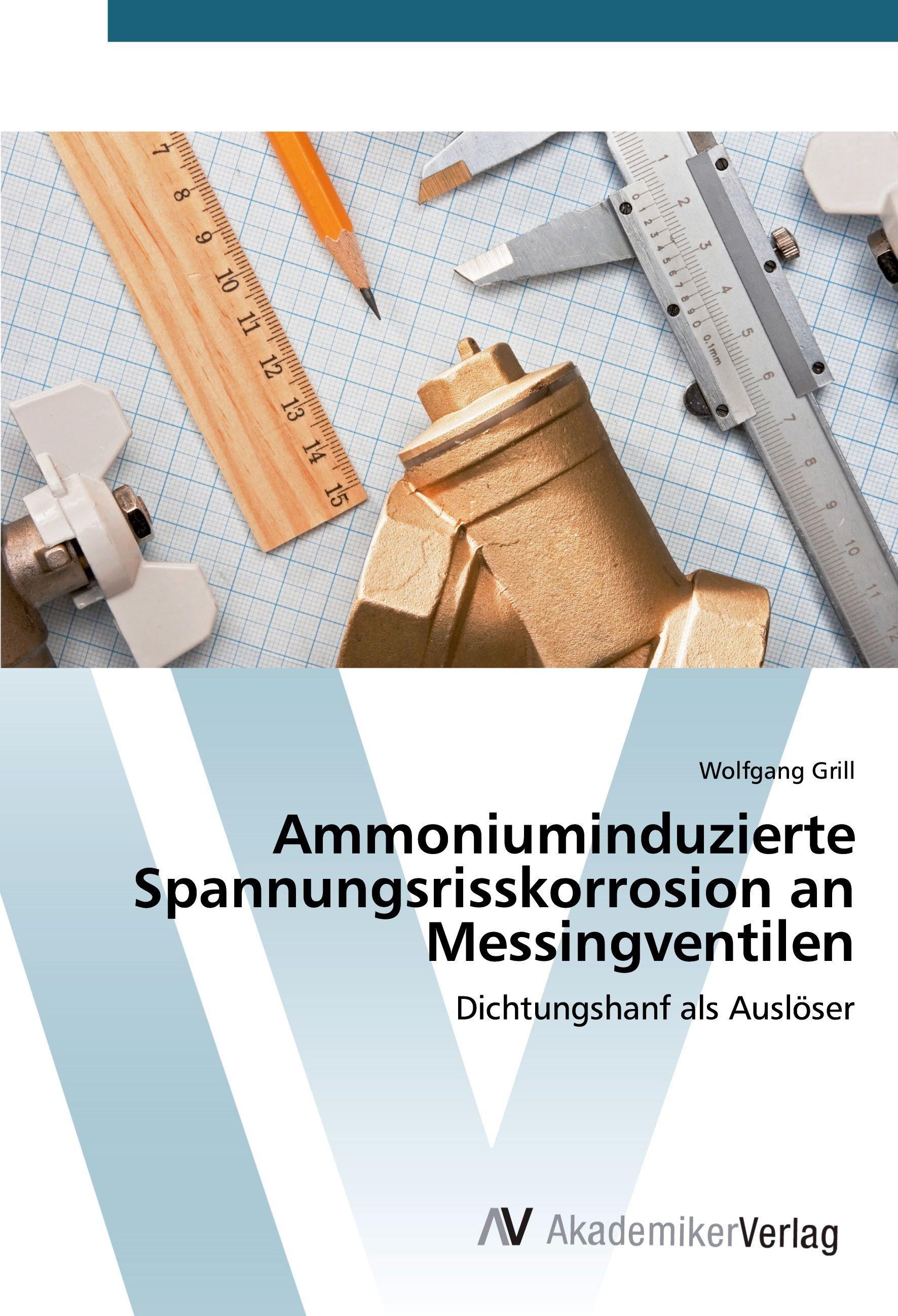 Vorderes Coverbild Ammoniuminduzierte Spannungsrisskorrosion an Messingventilen
