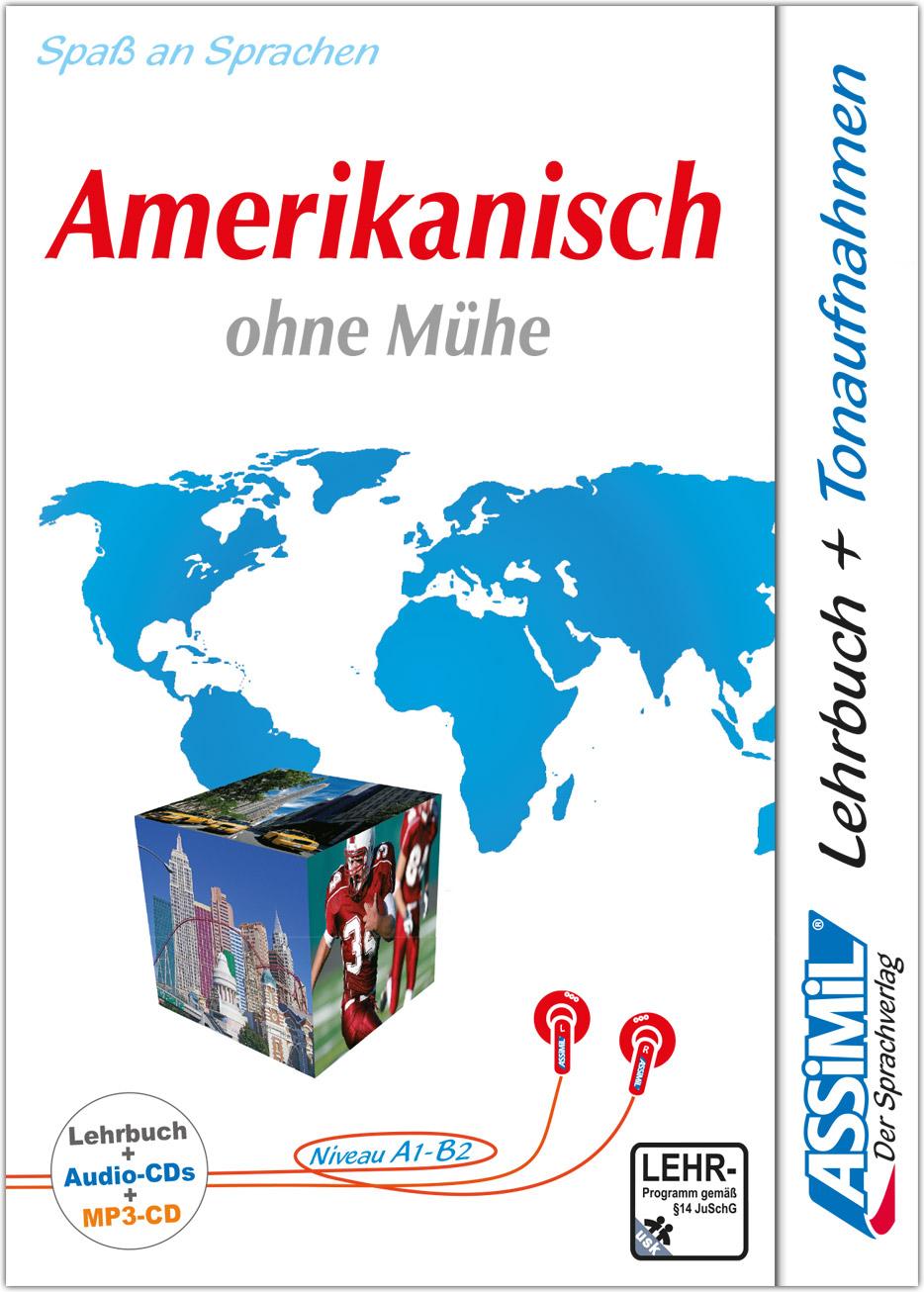 Vorderes Coverbild ASSiMiL Amerikanisch ohne Mühe - Audio-Plus-Sprachkurs - Niveau A1-B2