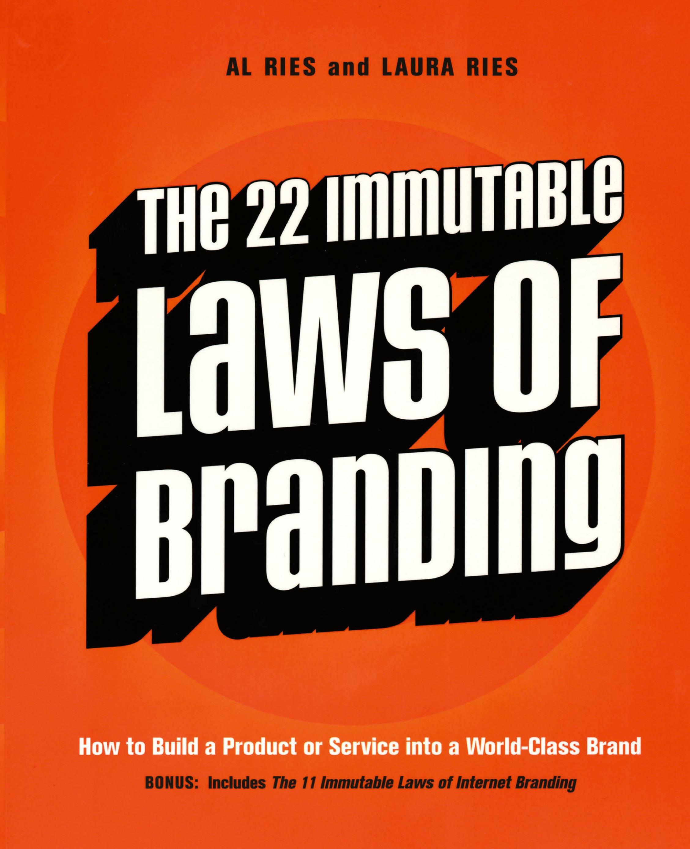 Vorderes Coverbild The 22 Immutable Laws of Branding