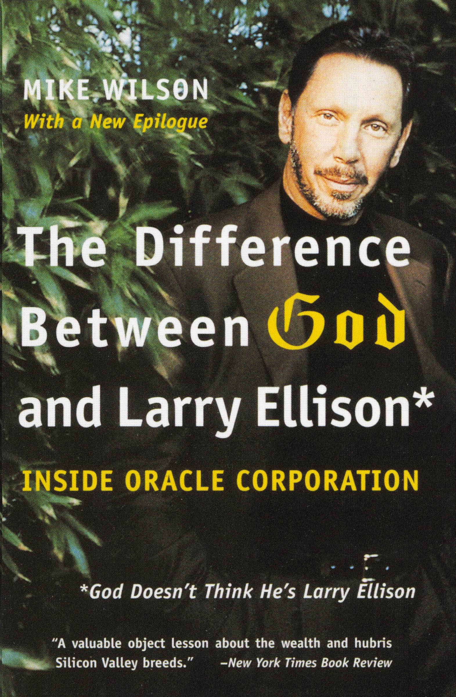 Vorderes Coverbild The Difference Between God and Larry Ellison
