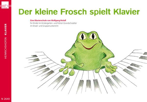 Vorderes Coverbild Der kleine Frosch spielt Klavier