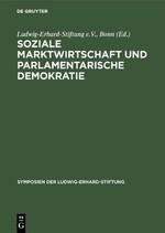 Vorderes Coverbild Soziale Marktwirtschaft und Parlamentarische Demokratie