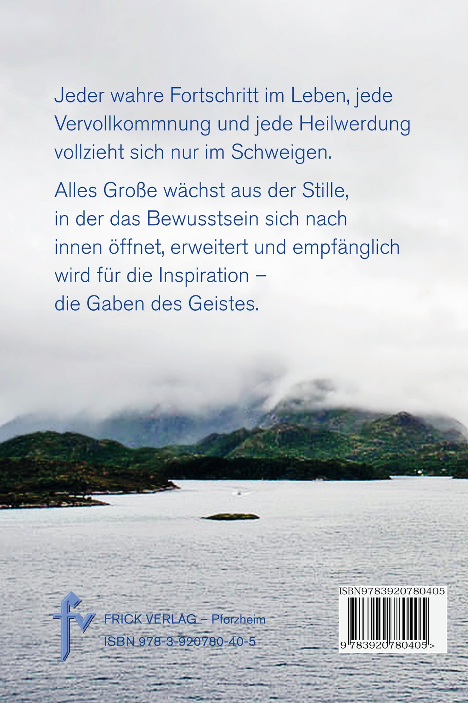 Rückseitencover Kraft durch Schweigen