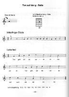Beispielinhalt (Bild) Meine Gitarrenschule Band 1