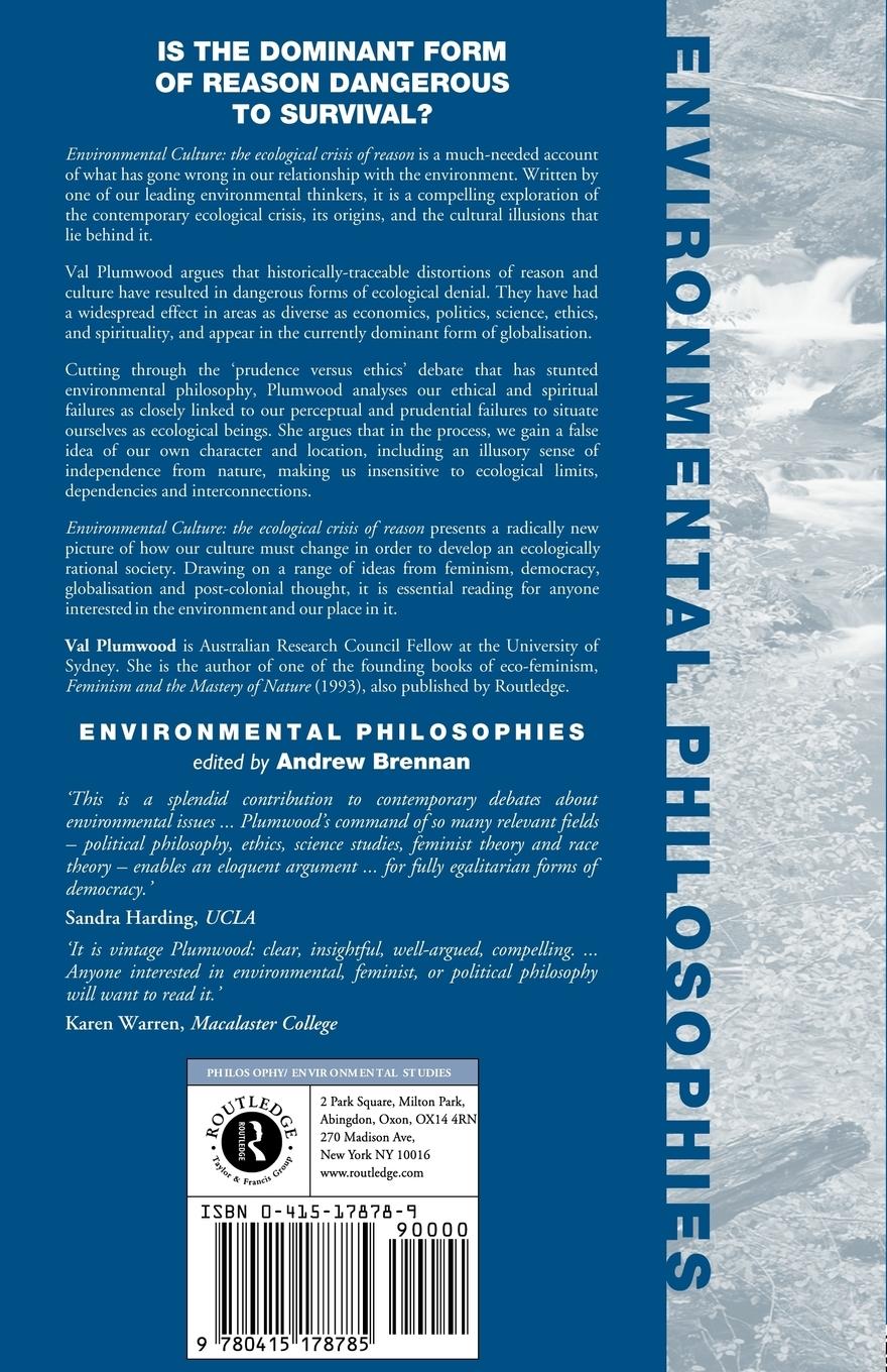 Rückseitencover Environmental Culture