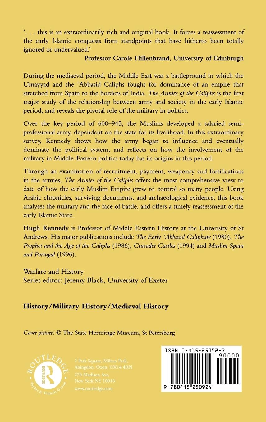 Rückseitencover The Armies of the Caliphs