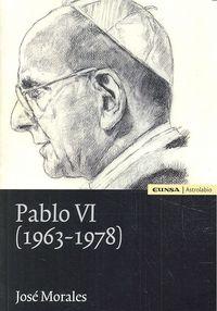 Vorderes Coverbild Pablo VI, 1963-1978