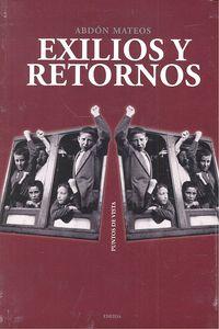 Vorderes Coverbild Exilios y retornos