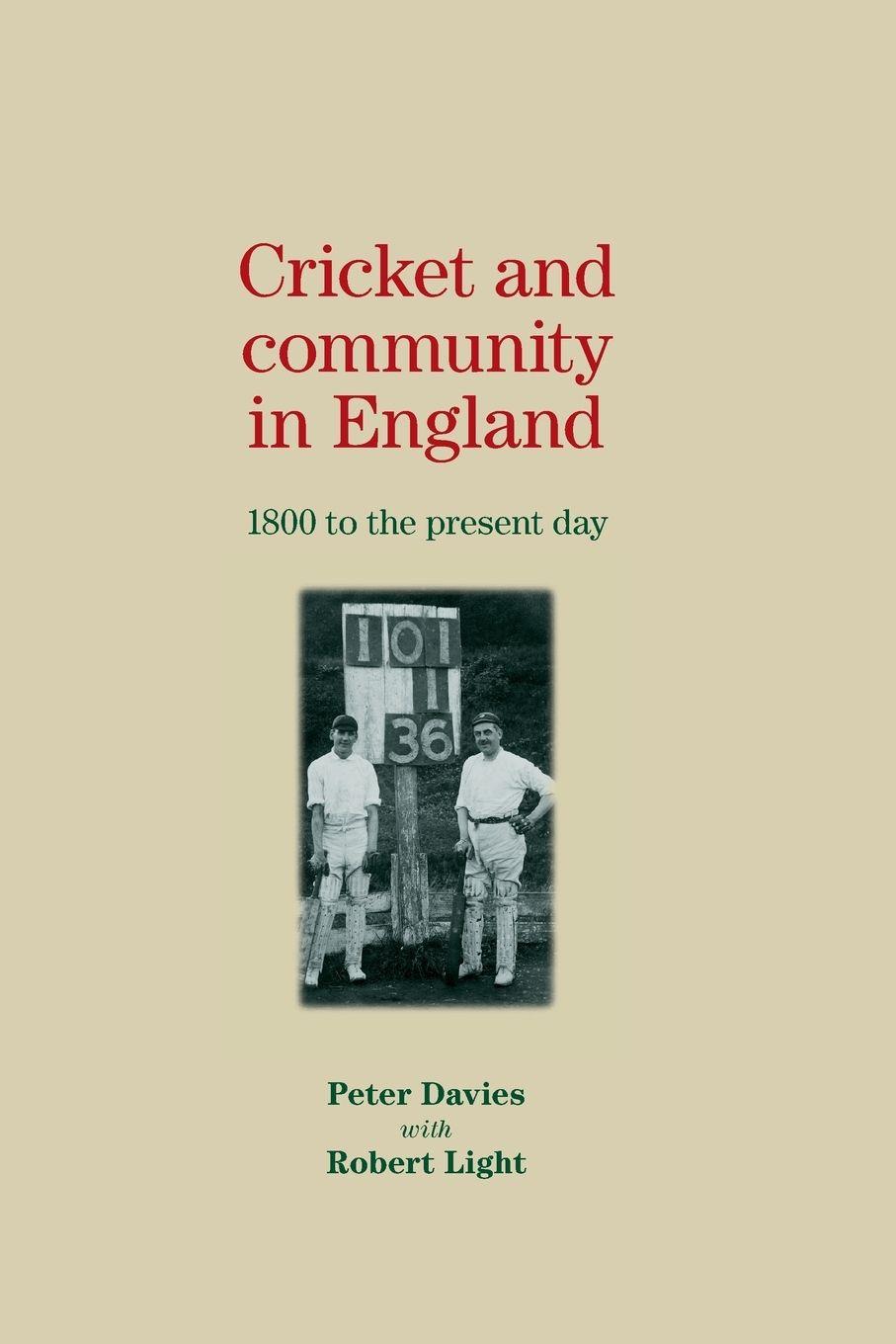 Vorderes Coverbild Cricket and community in England