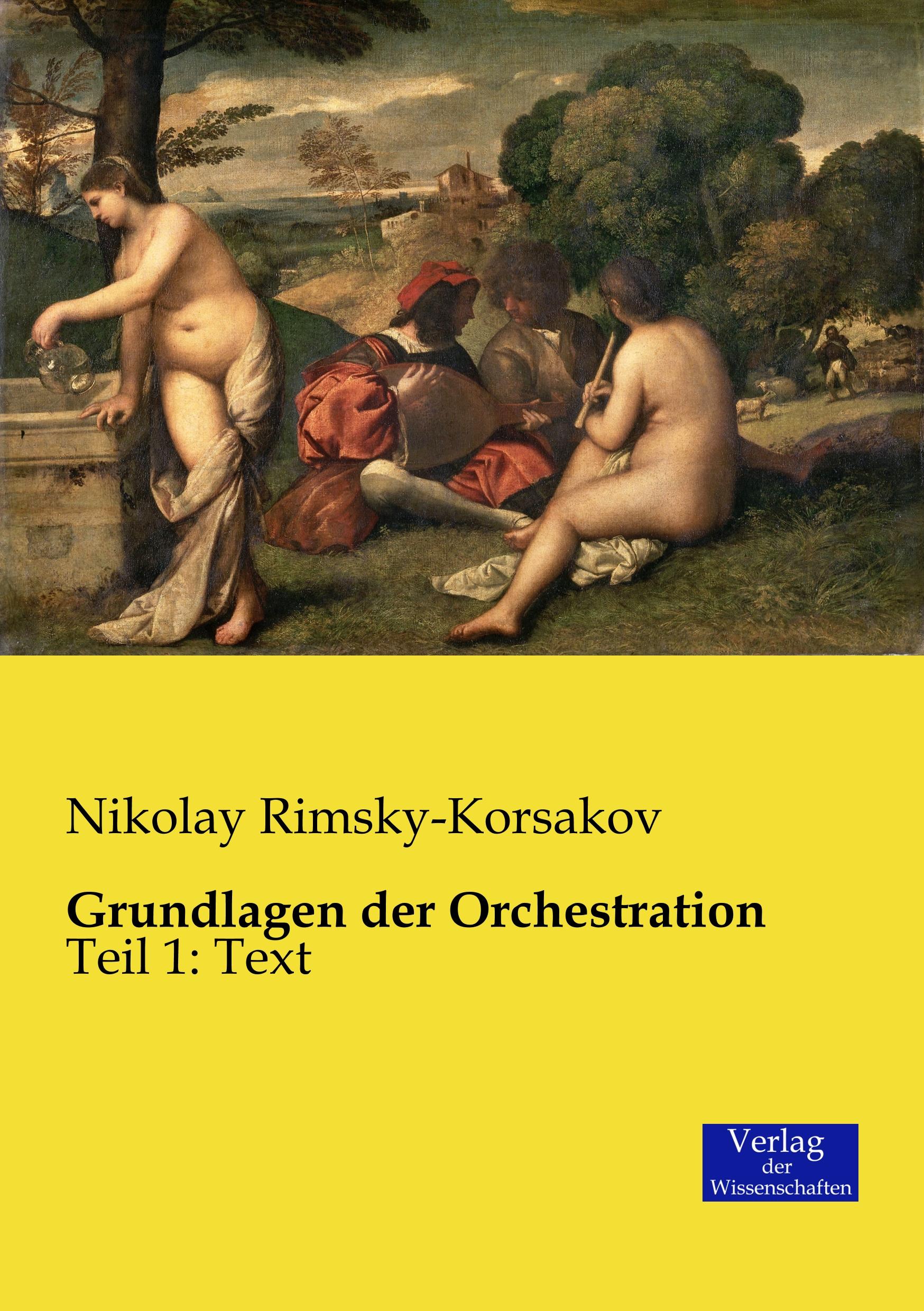Vorderes Coverbild Grundlagen der Orchestration