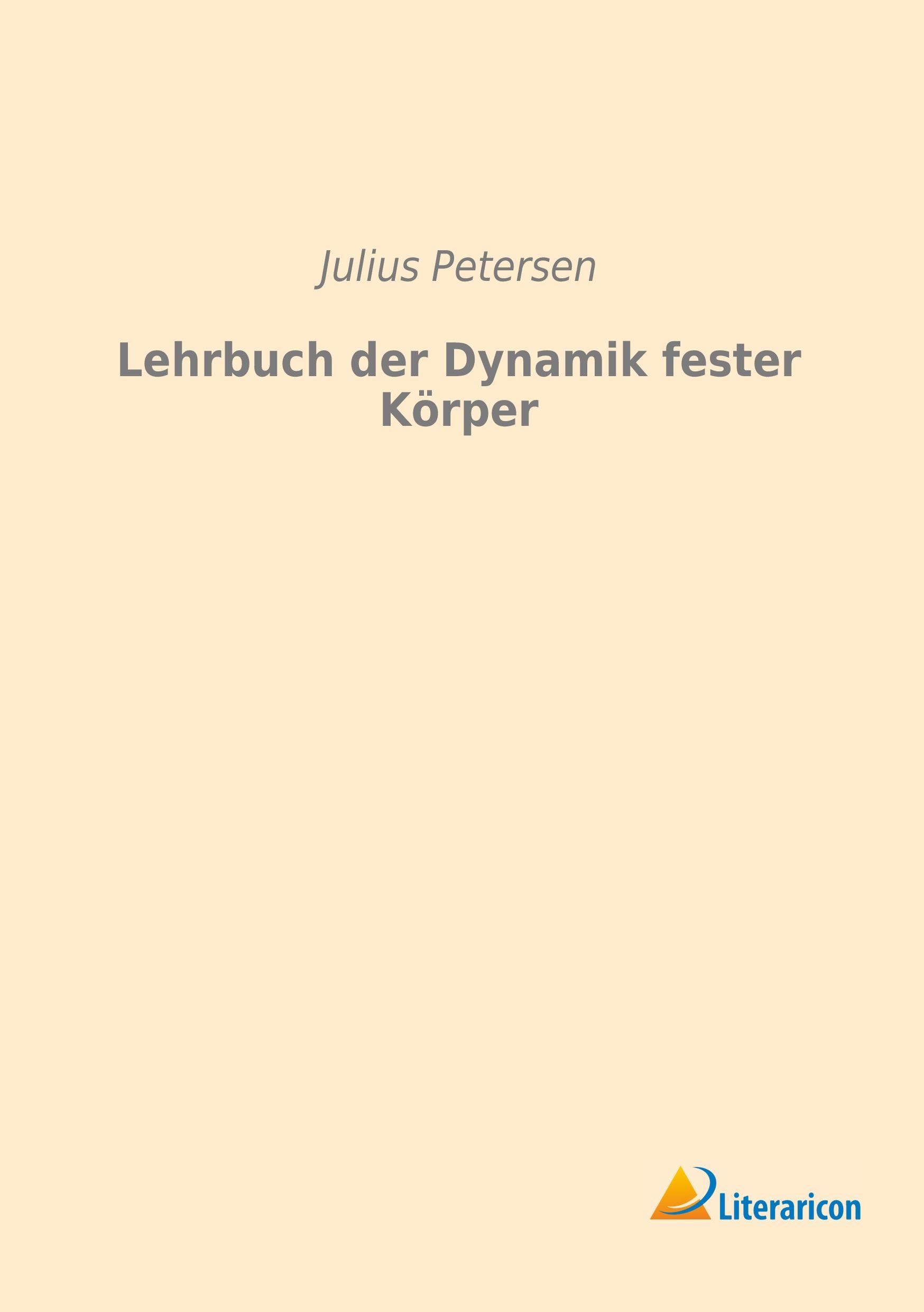 Vorderes Coverbild Lehrbuch der Dynamik fester Körper