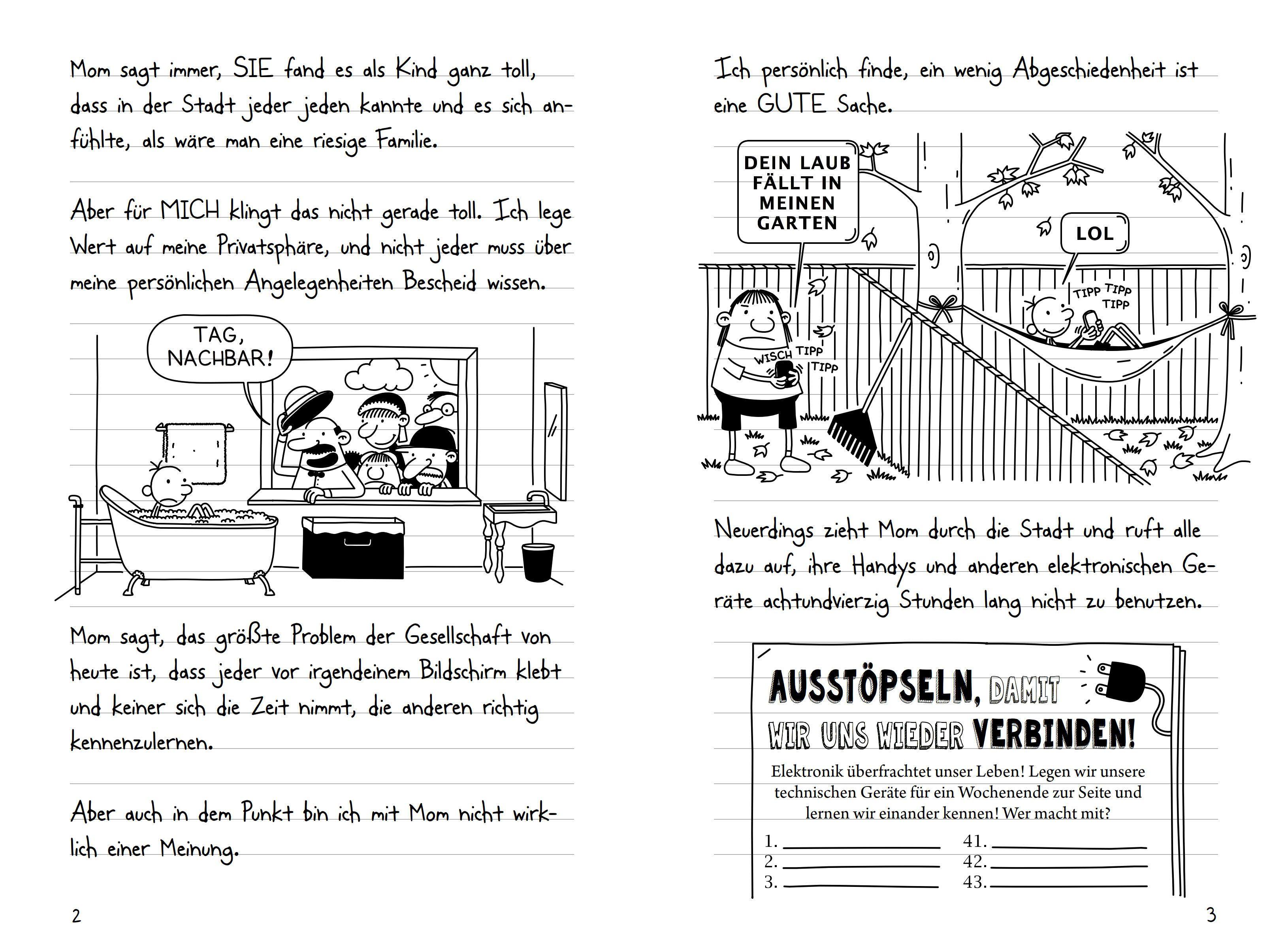 Beispielinhalt (Bild) Gregs Tagebuch 10 - So ein Mist!