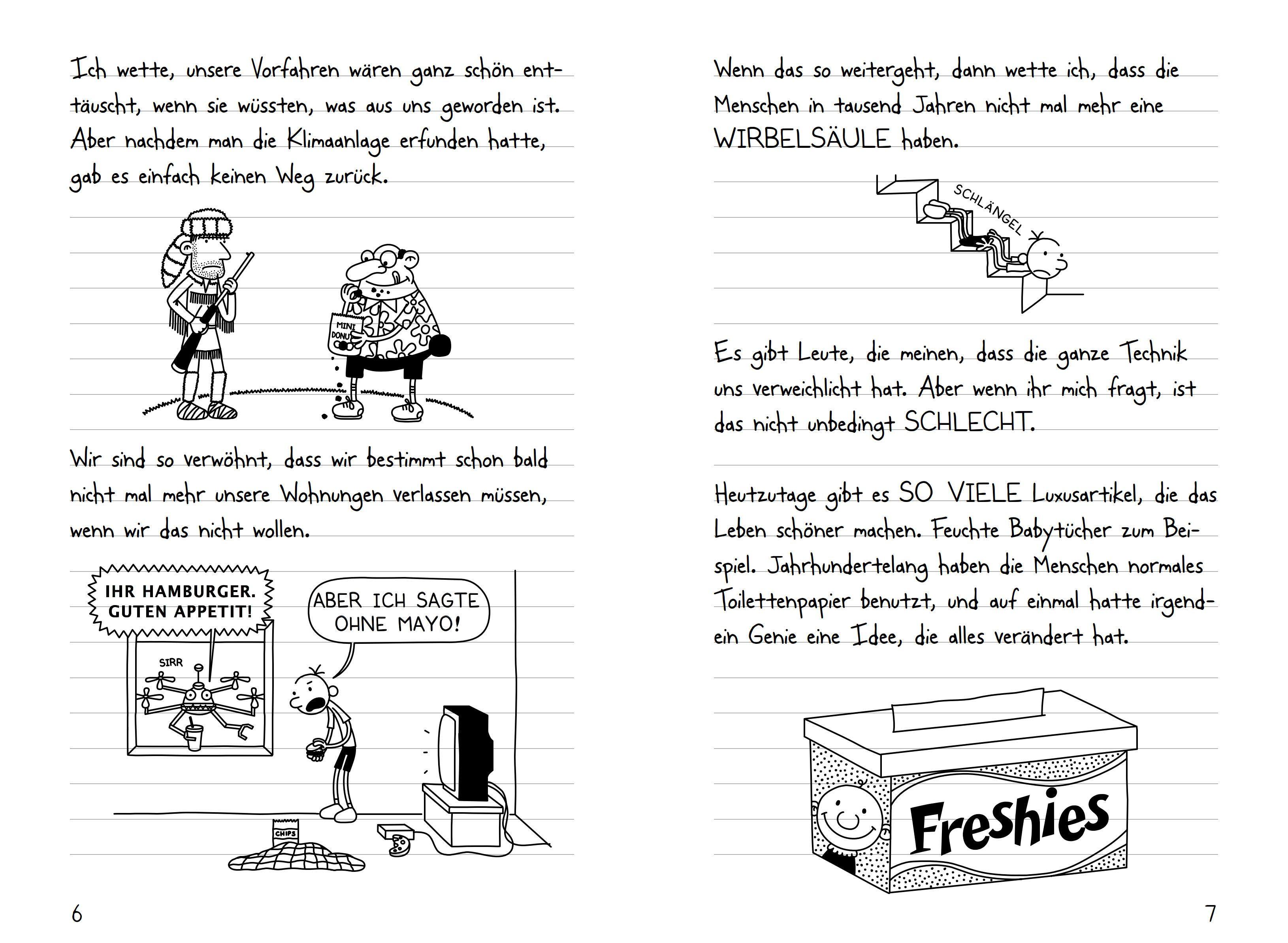 Beispielinhalt (Bild) Gregs Tagebuch 10 - So ein Mist!