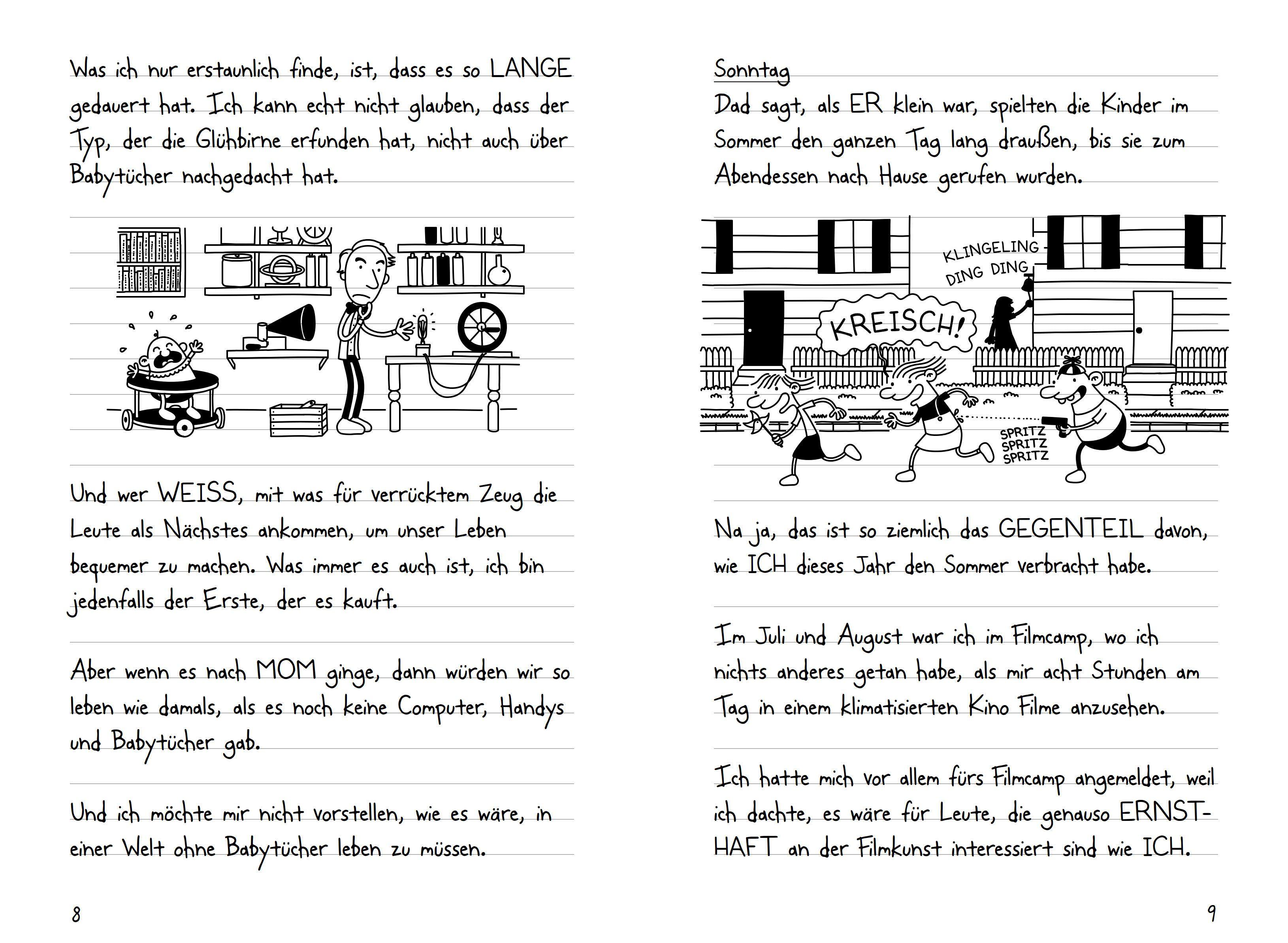 Beispielinhalt (Bild) Gregs Tagebuch 10 - So ein Mist!