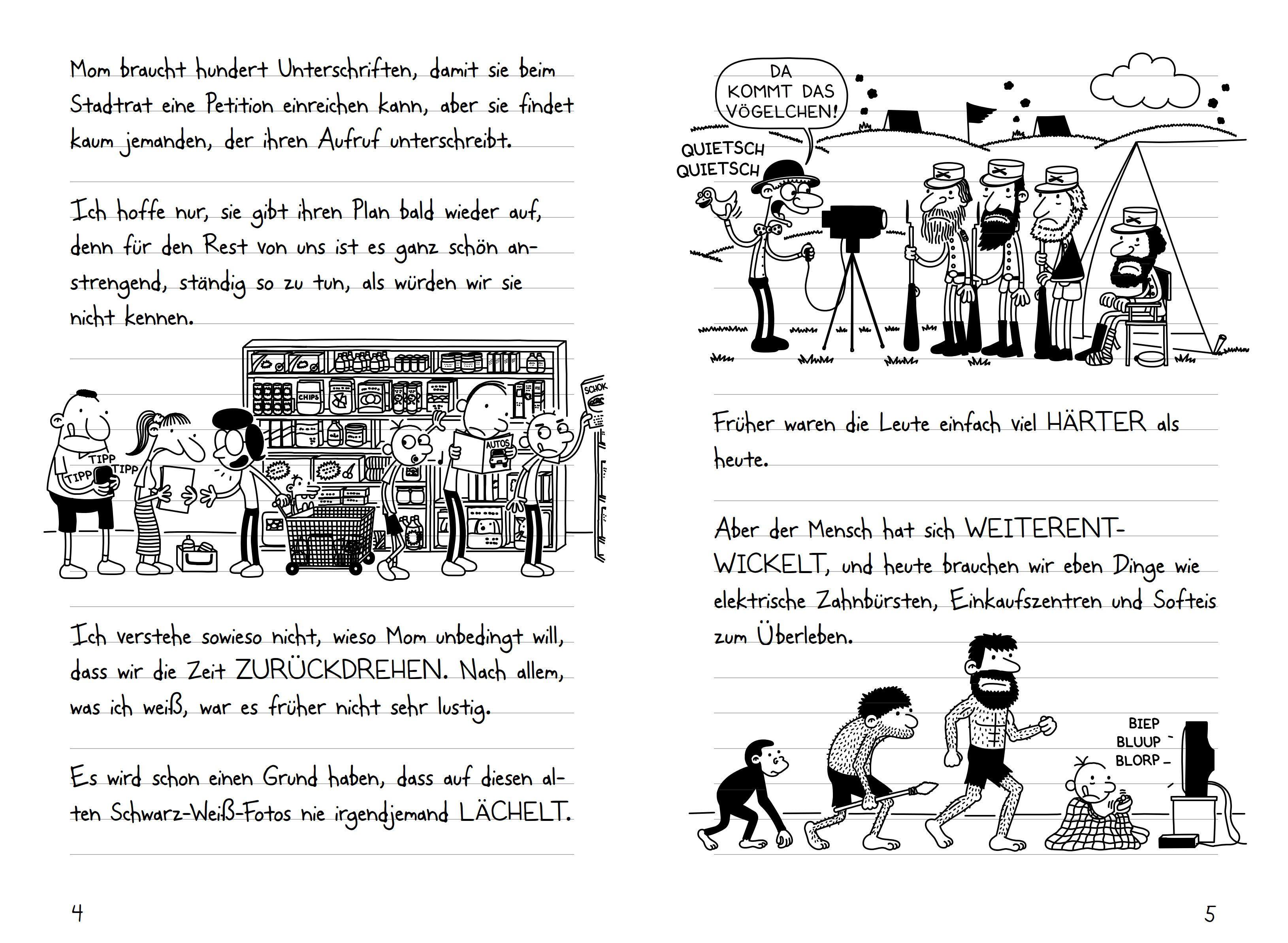 Beispielinhalt (Bild) Gregs Tagebuch 10 - So ein Mist!