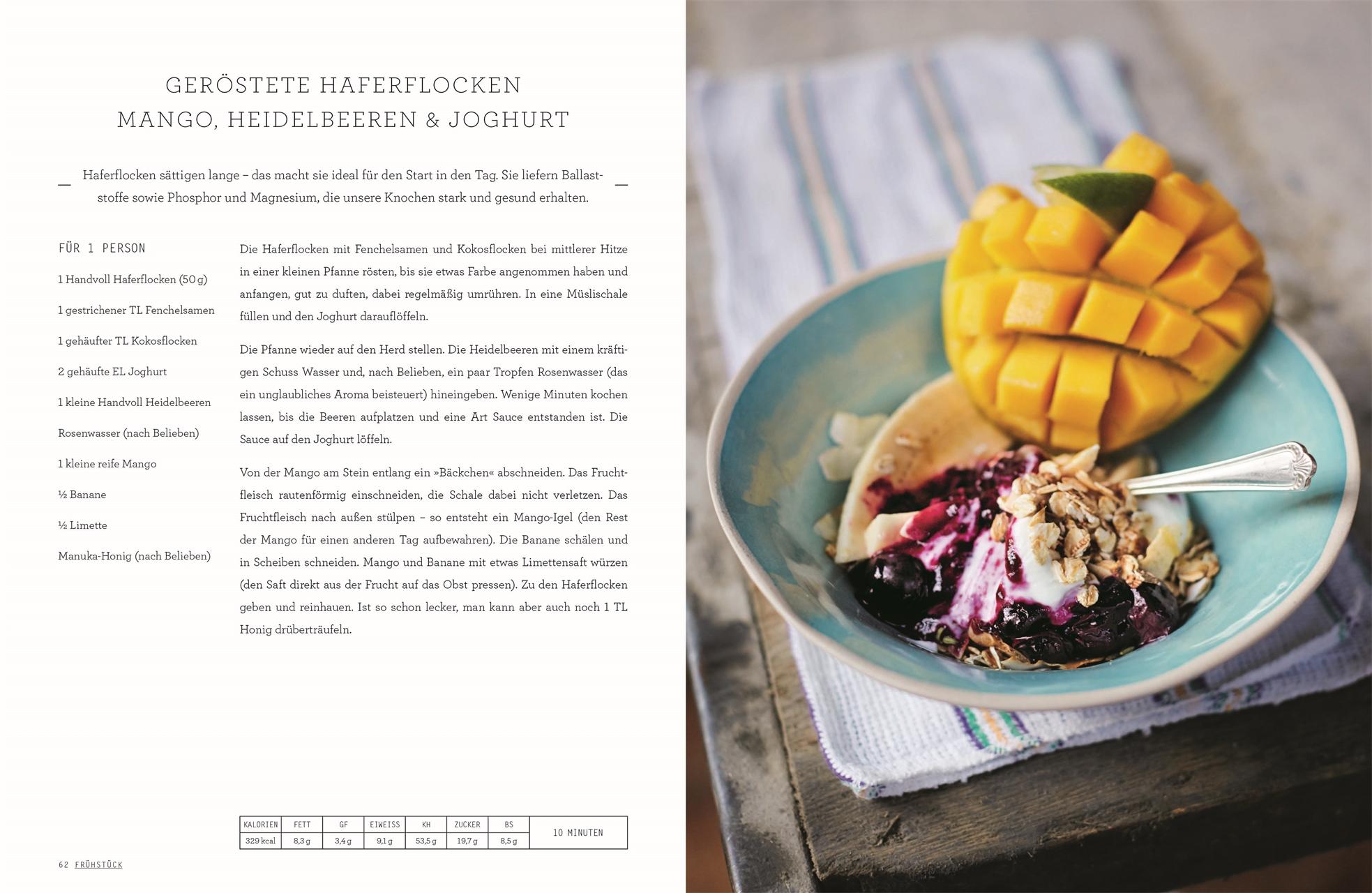 Beispielinhalt (Bild) Jamies Superfood für jeden Tag