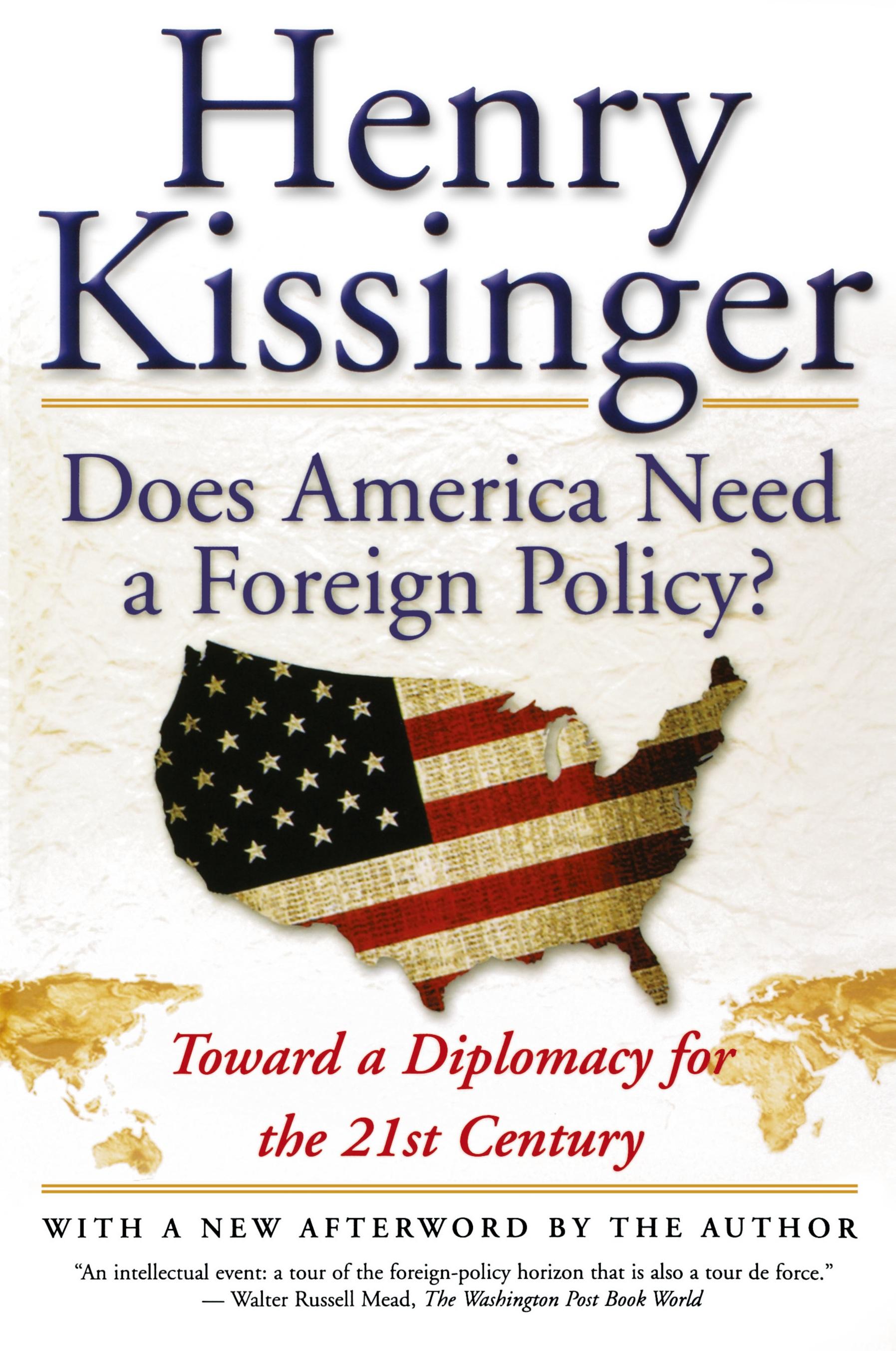 Vorderes Coverbild Does America Need a Foreign Policy?
