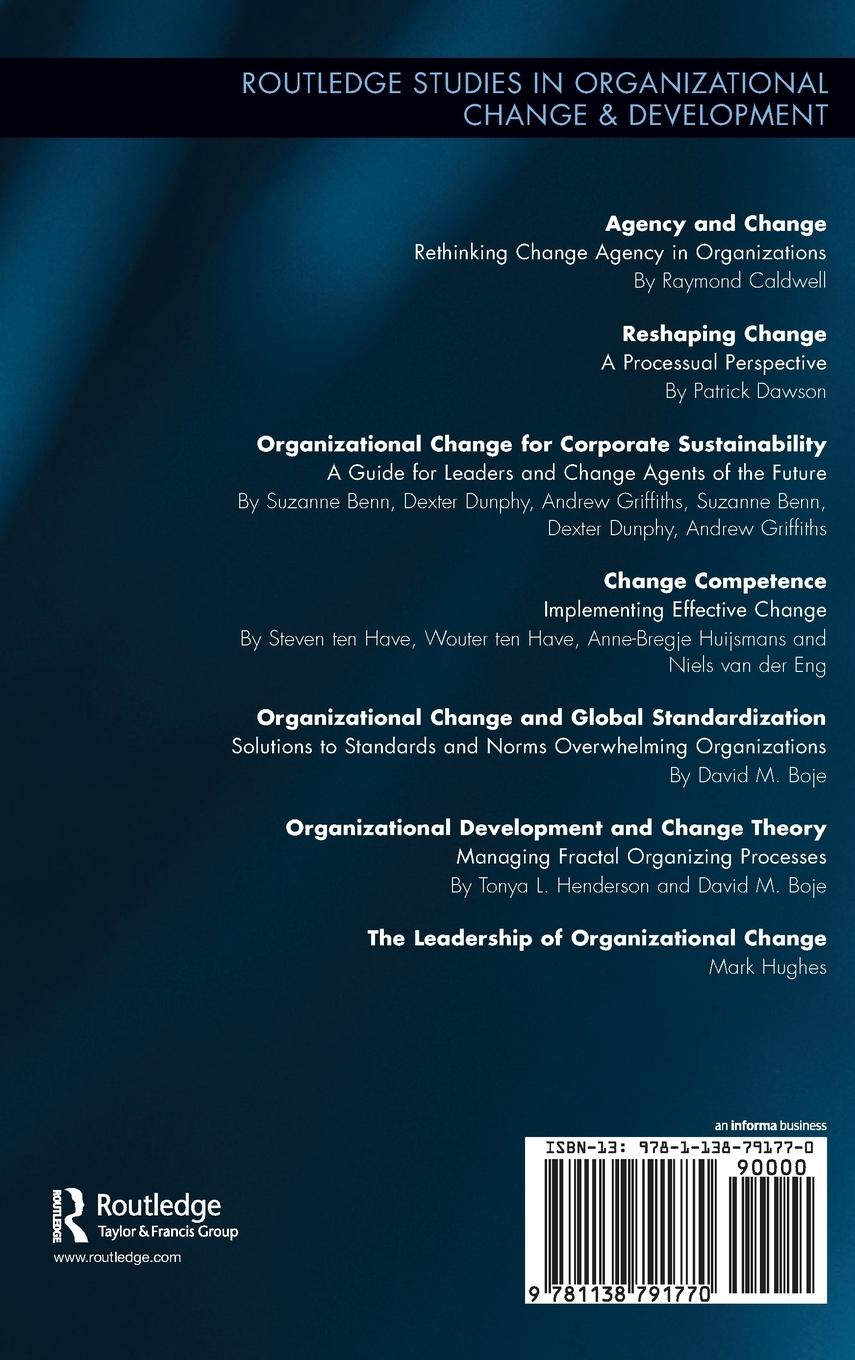 Rückseitencover The Leadership of Organizational Change