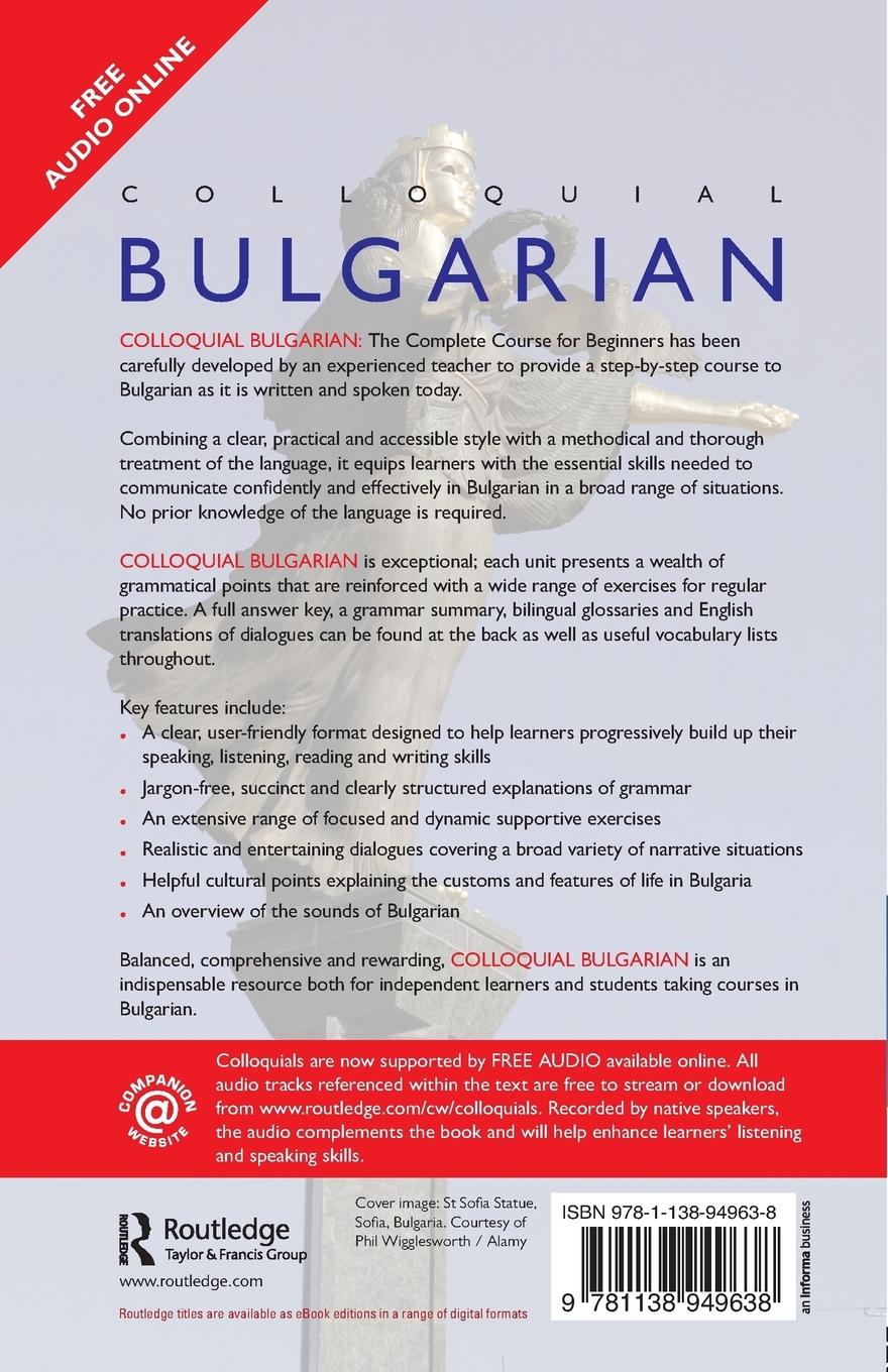 Rückseitencover Colloquial Bulgarian