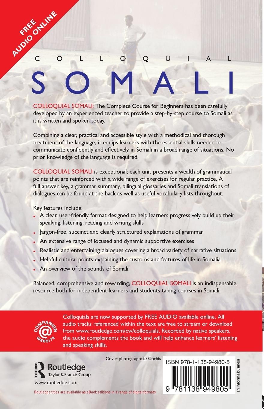 Rückseitencover Colloquial Somali
