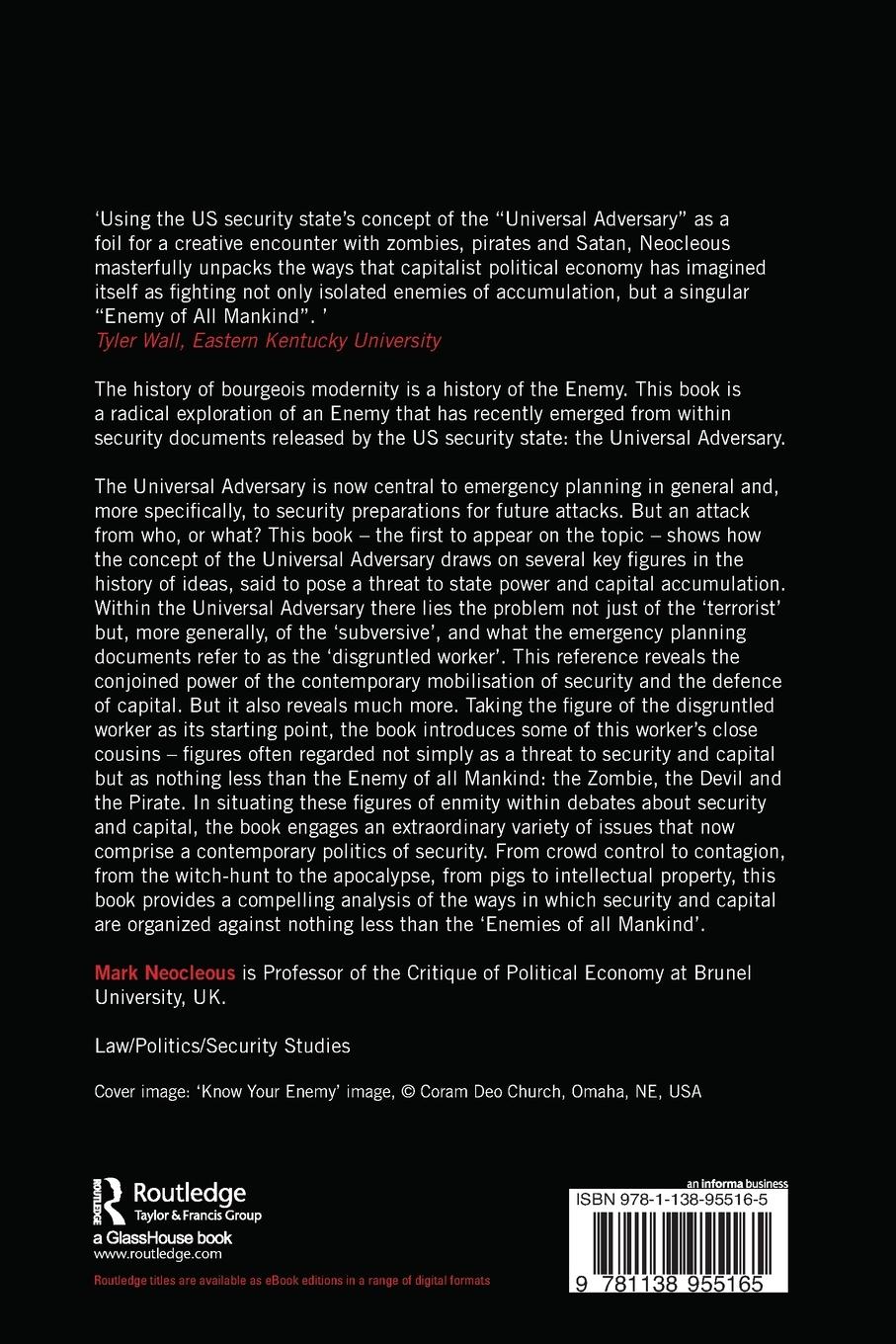 Rückseitencover The Universal Adversary