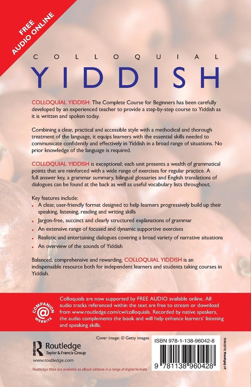 Rückseitencover Colloquial Yiddish