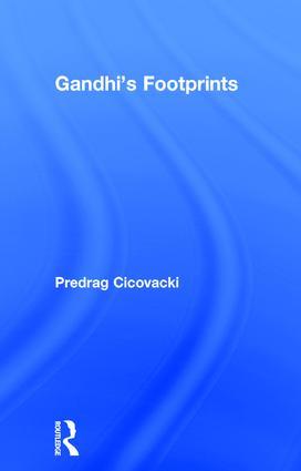 Vorderes Coverbild Gandhi's Footprints